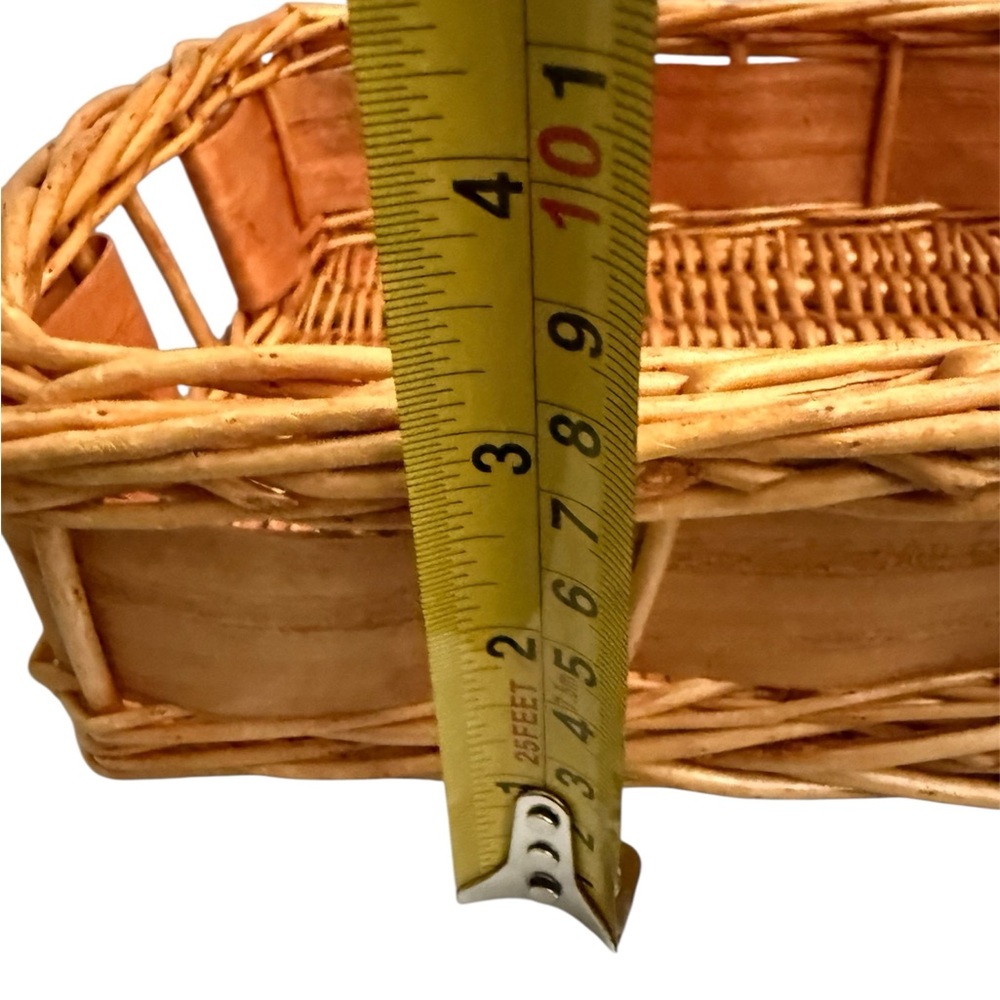 Rectangular Handwoven Basket - Picture 8 of 8